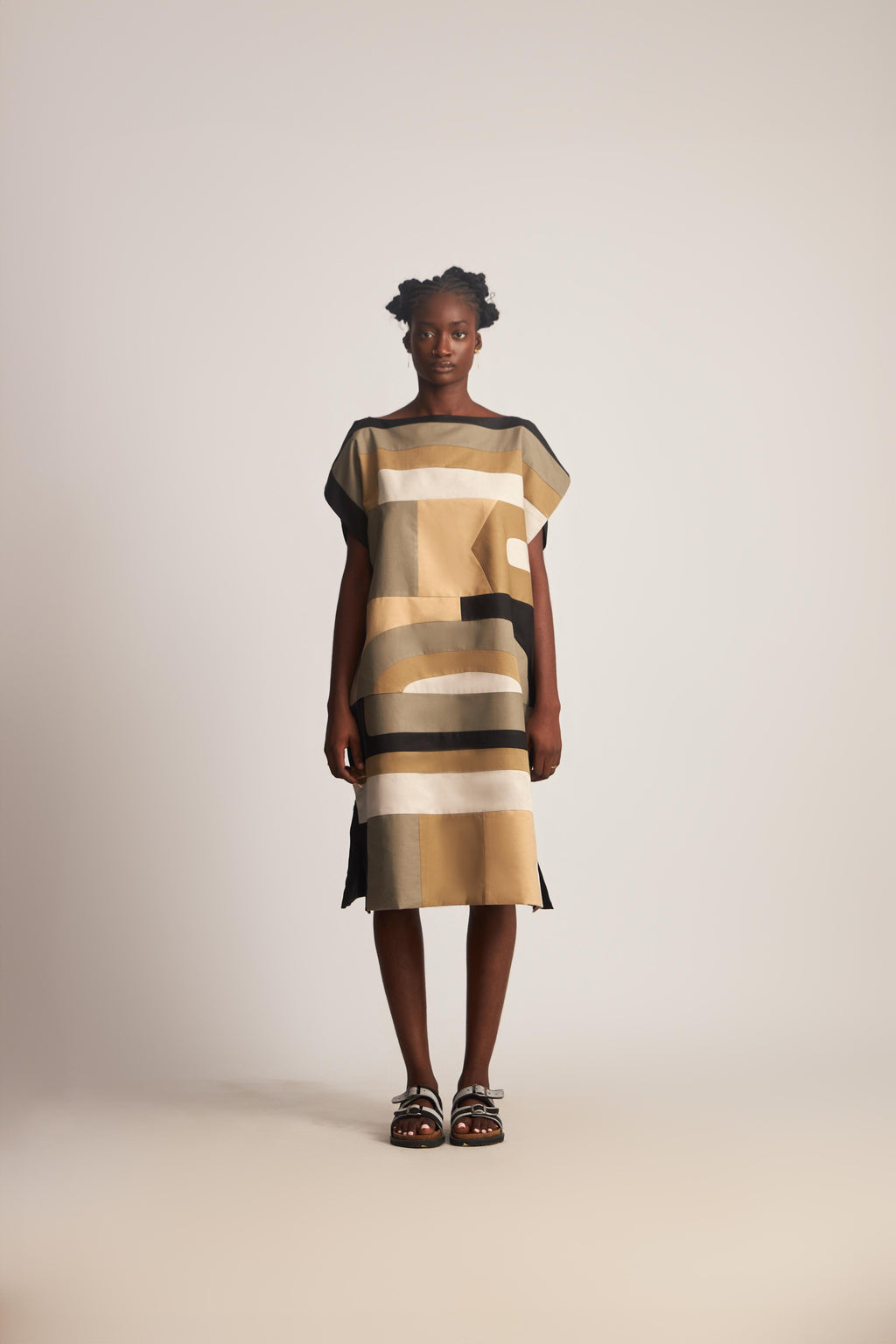 COURSES TECTURAL SHIFT DRESS