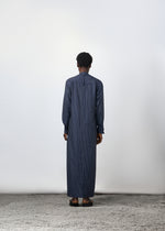 EIGHT BOBS NAVY BLUE STRIPE TUNIC
