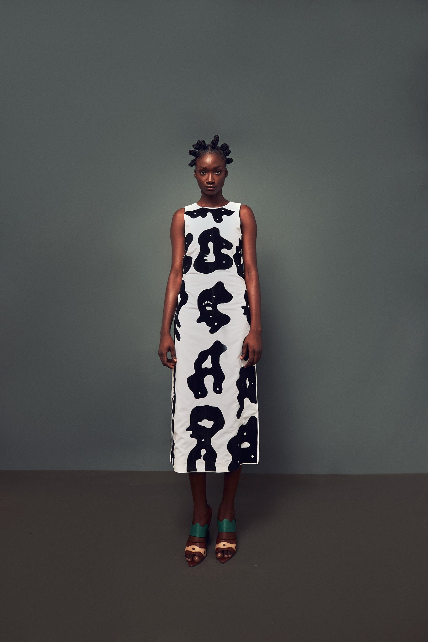 DUALITY VINYL FORMS DRESS