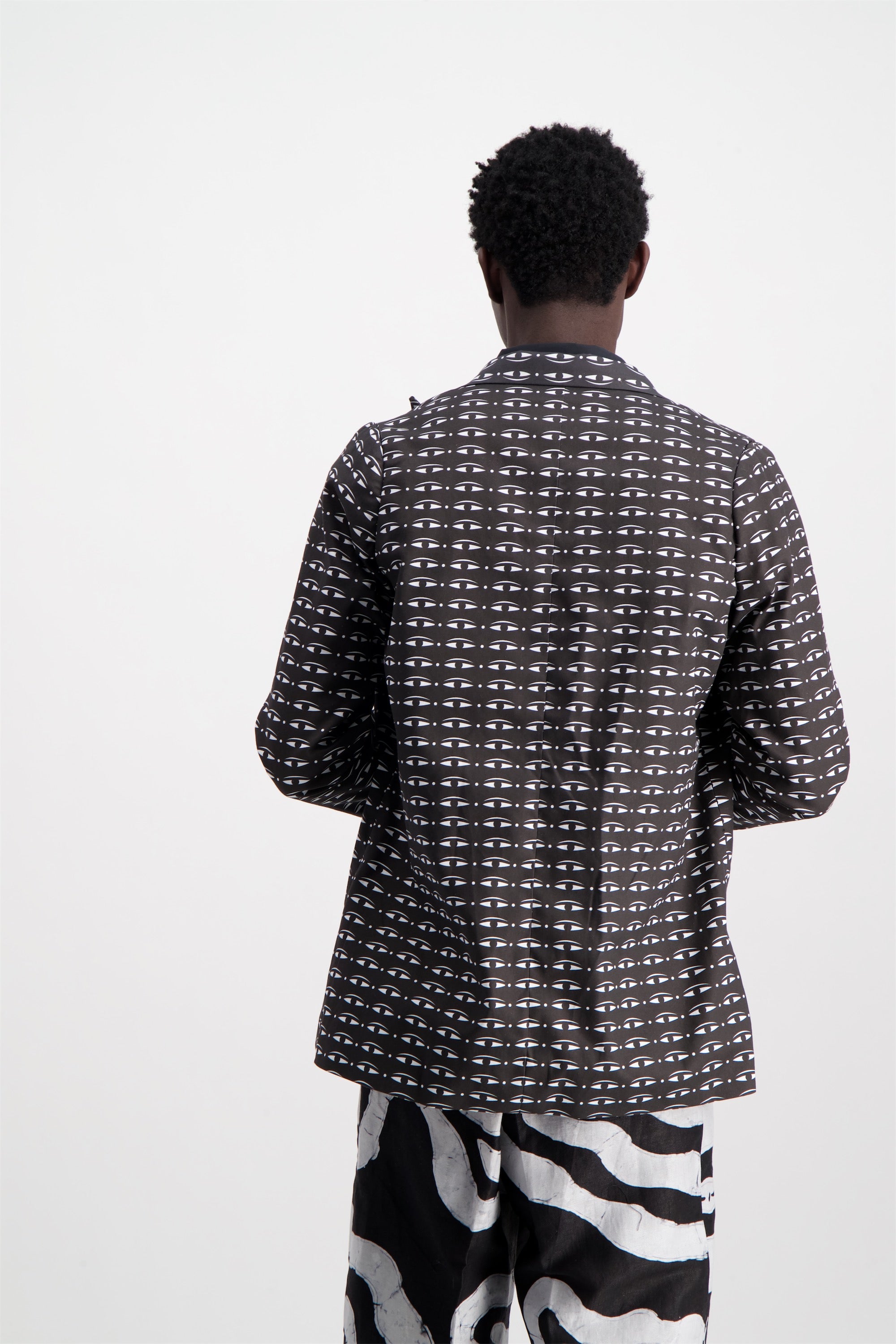 REPEAT EYES PRINT JACKET