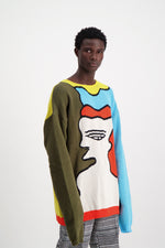 SHE OF THE COSMOS OVERSIZE KNITWEAR