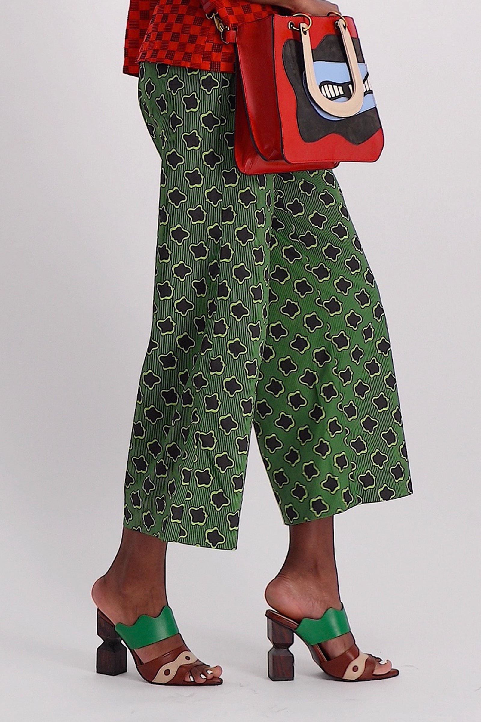 SIGATOKA  LEAFY PRINT CULOTTES